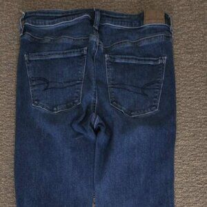 American Eagle AE Hi Rise Jegging Next Level Stretch Jeans Size 8 Long